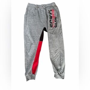 Ecko Unltd men's colorblock fleece jogger sweatpants size large.